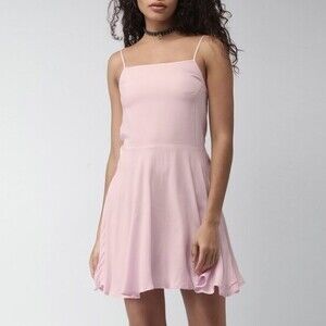 Forever 21 Pink Spaghetti Strap Mini Dress size S